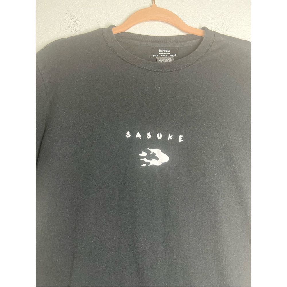 Bershka Sasuke And Itachi Graphic Tee Size S Cotton - Picture 3 of 11
